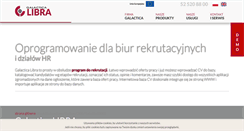 Desktop Screenshot of libra.galactica.pl